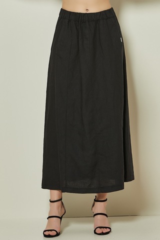 Anvelop Siyah Keten Etek Siyah