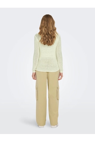 Jdy Jdymore Solid L/s O-neck Pullover Kadın Bluz 15194117 Yeşil