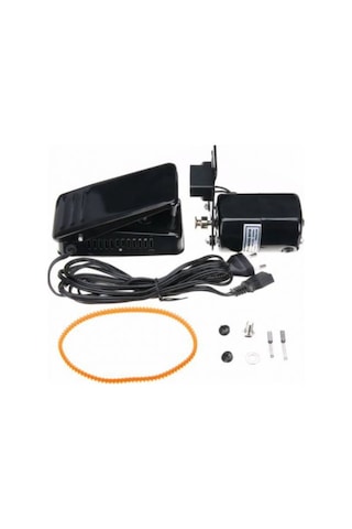 Fdm 130w Ev Tipi Dikiş Makinesi Motoru Ve Pedalı Kayışlı Set 1 Motor 1 Pedal 1 Kayış 2 Kömür