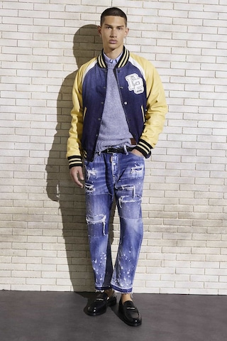 Dsquared2 Erkek Ceket S74am1451 S30664 470 Lacivert Lacivert