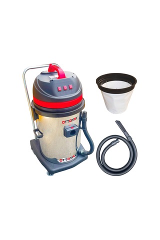 Ottomax 4200 Watt 3 Motorlu Islak Kuru Sanayi Tipi Oto Süpürge