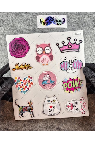 Bdls33 Küçük Boy 10lu Sticker Seti