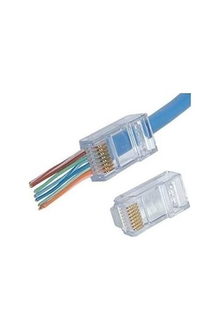 Yeni Nesil Rj45  Konnektör Ez Rj45 Konnektör 100  Adet