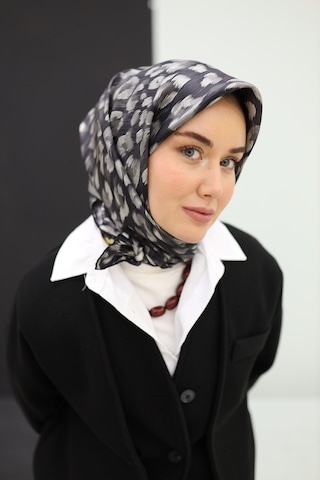 Silk Home Twill İpek Eşarp 11451-34 Füme