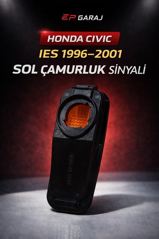 Honda Cıvıc İes 1996 2001 Model Uyumlu Turuncu Sol Çamurluk Sinyali -