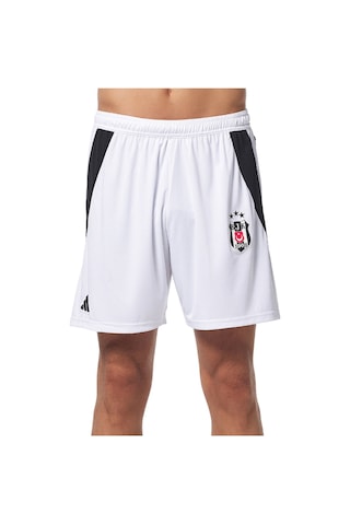 Beşiktaş Lisanslı Adidas Beyaz Yetişkin Şortu.