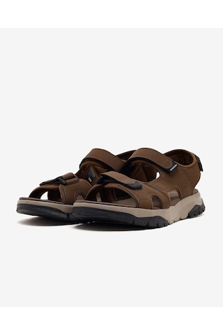 Skechers Wagner Erkek Kahverengi Sandalet 205724 Brn Kahverengi