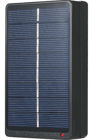 Yaozixa Güneş Enerjili 2 Adet Aa/aaa Şarjlı Pil Şarj Cihazı, Led Göstergeli, Taşınabilir, 1w 4v Panel