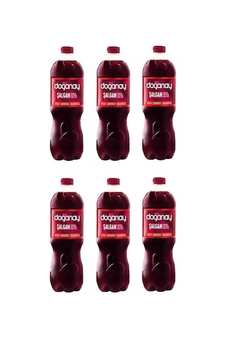 Doğanay Şalgam Suyu Acılı 1 Lt X 6 Adet