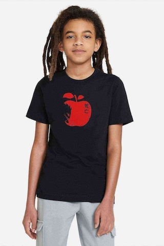 Tshirthane Apple Of The Death Death Note Baskılı Unisex Çocuk Siyah T-Shirt