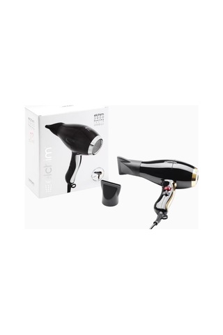 Elchim Elchım 3900 Healthy Ionic Dryer, Profesyonel Saç Kurutma Makinesi Saç Kurutma Makineleri Siyah - Gold