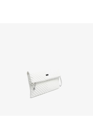 Portföy Çantası Kadın Silver Polo Sp1134-m211 Sılver Polo Portföy & Clutch Beyaz-beyaz