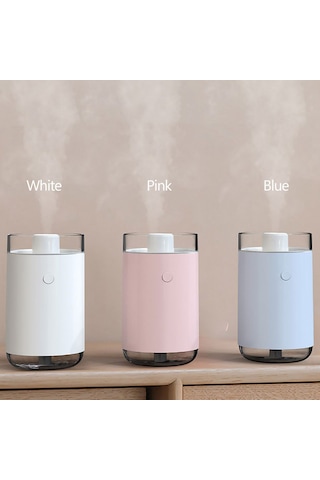 Geeksen Kristal Tuz Taşıyla Renkli Işıklı Ev Ofis Nemlendirici, Hava Temizleme Ve Nem Sağlama Fonksiyonuyla Sessiz Çalışır