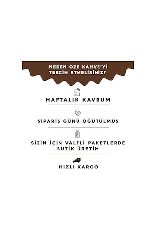 Oze Türk Kahvesi 5 x 100 G
