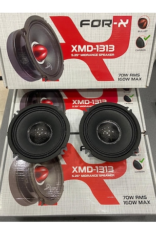 Forx Xmd-1313 13Cm Mıdrange 160W 70Rms İki Adet