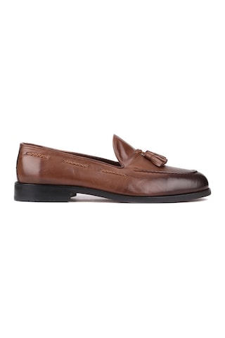 Shoetyle - Kahverengi Deri Erkek Klasik Ayakkabı 250-2350-802-kahverengi