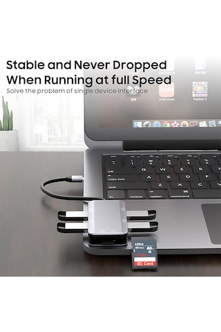 Apera MT87 6in1 USB 3.1 Type-C Kart Okuyucu