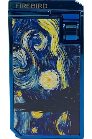 Firebird Starry Night Çift Torch Puro Çakmağı - Mavi Mavi