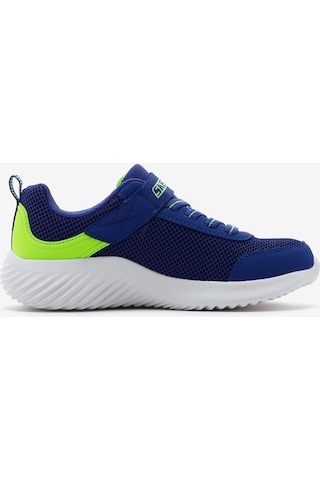Skechers Bounder - Tech Büyük Erkek Çocuk Mavi Spor Ayakkabı 403748l Bllm