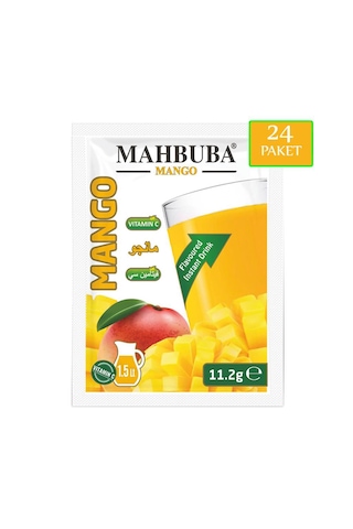 Mahbuba Mango Aromalı Soğuk Toz İçecek 360x11.2gr