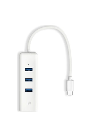 Tp-lınk Ue330c Usb Type-c 3-port Hub Ve Gigabit Ethernet Adaptörü