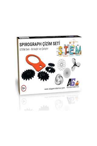 Stem Spirograph Sanat Seti - Çocuklar Ve Yetişkinler İçin Genel
