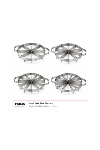 Fida Paslanmaz Metal Pasta Kesici - 14 Inox