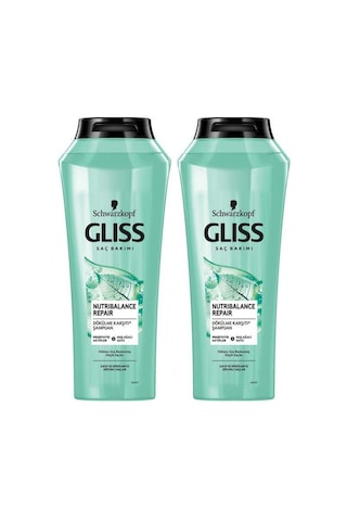 Gliss Nutribalance Repair Dökülme Karşıtı Şampuan 2 x 500 ML