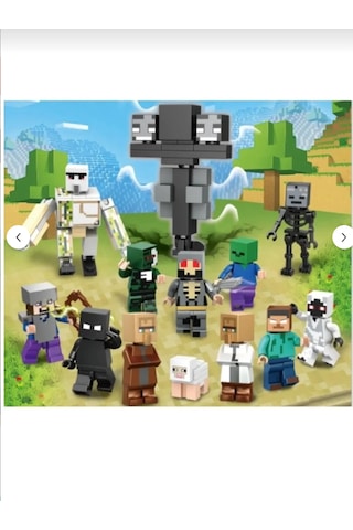 Pepikon Minecraft New Amazon 13 Lu Mini Figür Lego Set