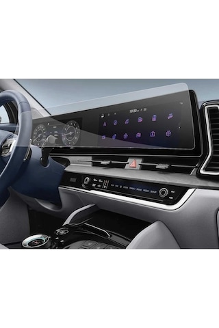 Kia Yeni Sportage 12.3 Inç Navigasyon Uyumlu 9h Nano Anti-broken Ekran Koruyucu