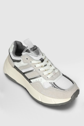 Lufian Kadın Martına Sneaker Ayakkabı 122230033 Beyaz Beyaz