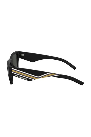 Karl Lagerfeld Kl 6163s 002 59 Unisex Kare Siyah Kemik Güneş Gözlüğü Siyah