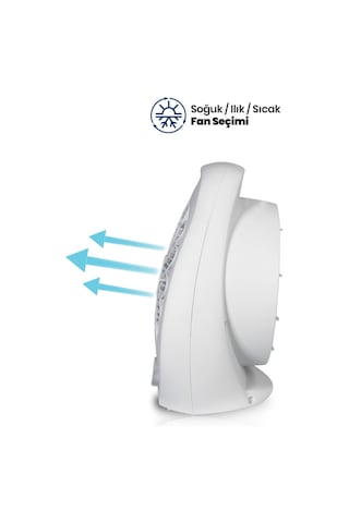 Goldmaster Summer Beyaz 2000 W Isıtıcı Fan