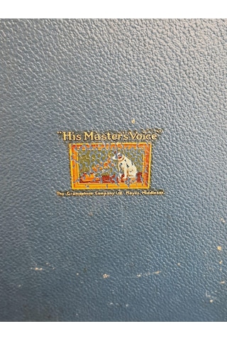 His Master's Voice Antika Çanta Gramofon 088 (ARIZALI)