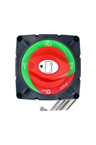 Marine Devre Kesici Both Şalter Çift Akü 12V 24V 48V 350A Büyük