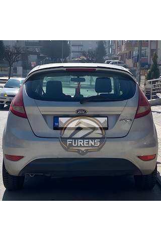 Ford Fiesta 2007 Sonrası Bagaj Üstü Yarasa Spoiler Bagaj Çıtası Piano Black
