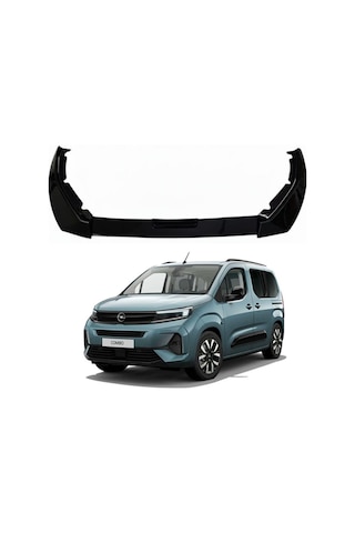 Opel Combo Ön Tampon Altı Lip 3 Parça 2019-2025