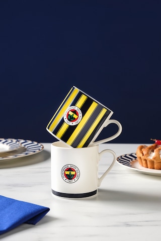 Karaca X Fenerbahçe Lisanslı 2 Kişilik Çay Fincan Takımı 230 Ml Lacivert