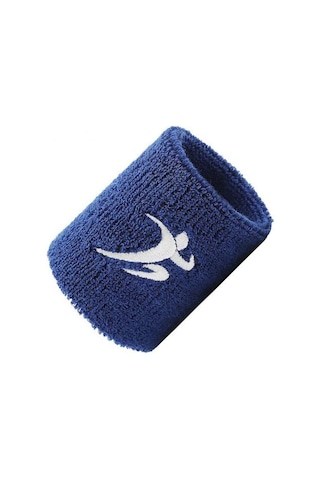 Bir Boyut-1pcs Spor Ter Emici Bileklik Bilek Brace Wrap Destek Bandı Basketbol Tenis Bisiklet Spor Nefes Alabilen Bilek Koruyucusu-2 Çok Renkli