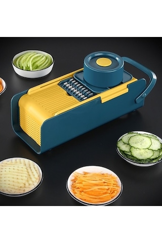 Wondernest Yeşil Sebze Doğrayıcı, Mutfak Lichen Kesici, 5'i 1 Arada Yeşil