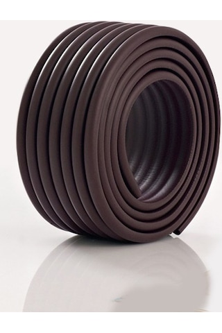 Evokids Çok Amaçlı Kauçuk Kenar Koruyucu Kahve 3 Adet Çok Renkli