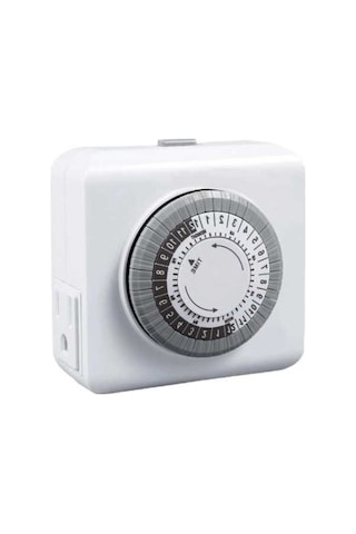 Pazly Zamanlayıcı Suntek Soketi Saat Mini Işıklar Ev Aletleri 24 Fd