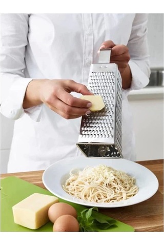 Mutfak Rende Paslanmaz Çelik 12 Cm X 10 Cm X 20 Cm Çok Renkli