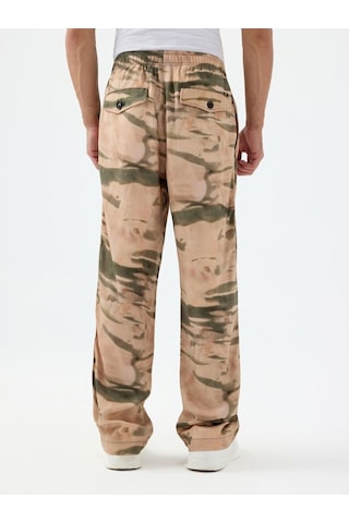 Relax Fit Erkek Pantolon Camel