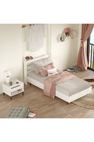 Robin Home Lidya Genç Odası Takımı 2'li Set Beyaz