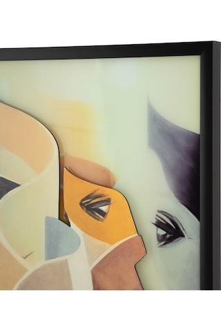 Mudo Home Spectrum Çerçeveli Tablo 100x100 Cm