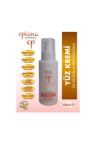 Cpiana Yüz Kremi Argan Yağlı 100ml