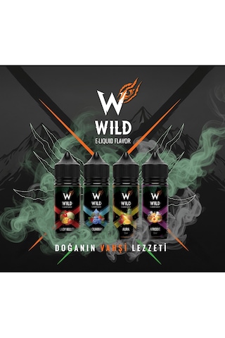 Aura - Premium Aroma 30ml - Mango, Ananas, Çilek - Likit Tatlandırıcı