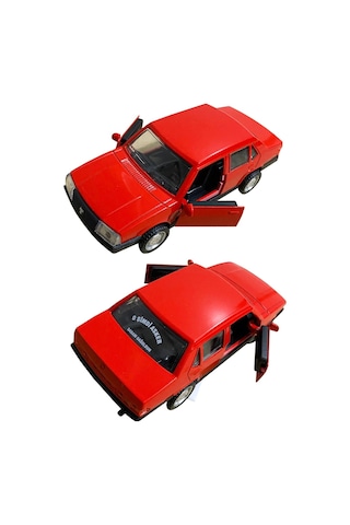 1/32 Ölçek Tofaş Şahin Metal Araba Sesli Işıklı 13 Cm Kırmızı