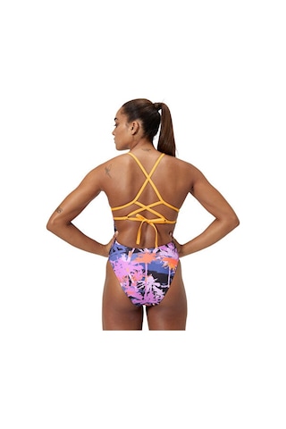 Speedo Alov Digi Lat Tbk Af 1pc Assorted Kadın Yüzücü Mayosu 8-00406417974 Renkli Renklı